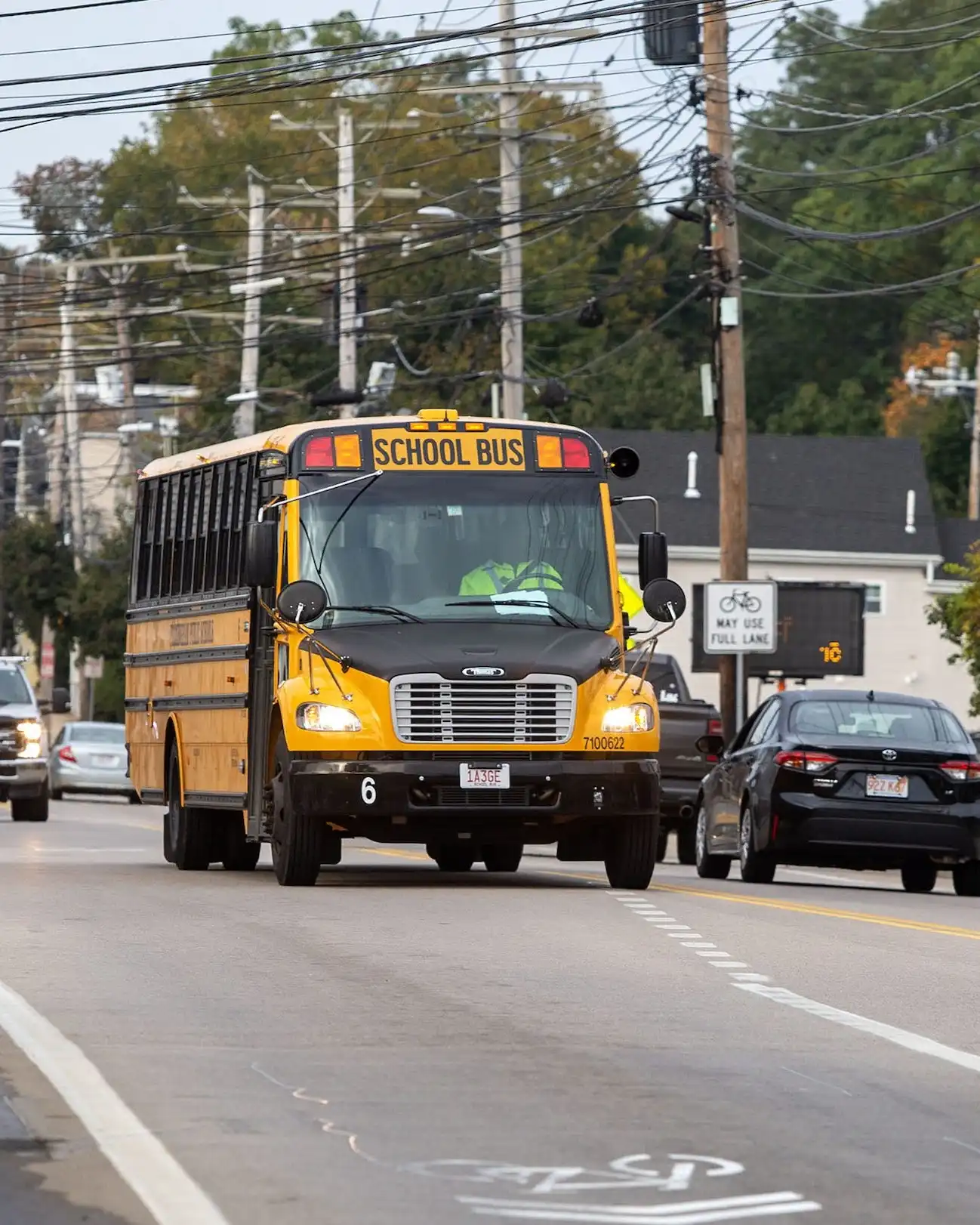 School Transport Services bus
